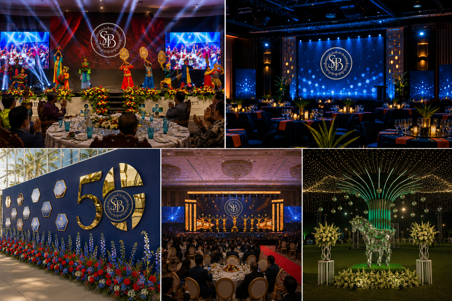 Corporate Gala Event Setup