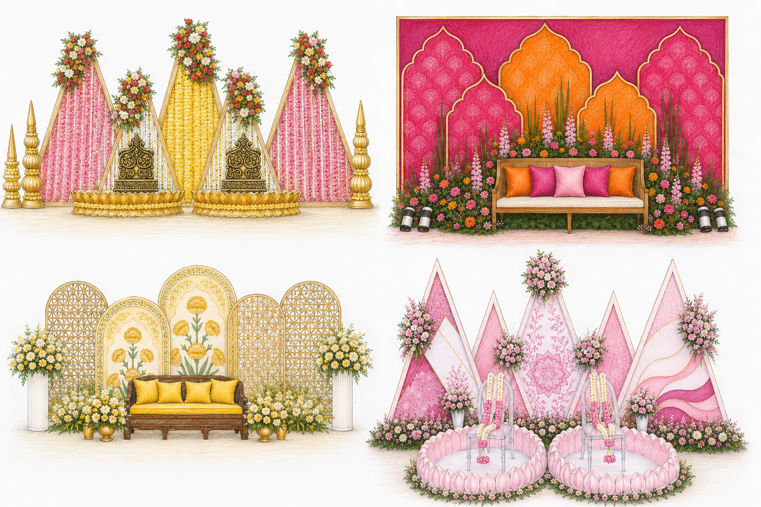 Haldi Function Decoration
